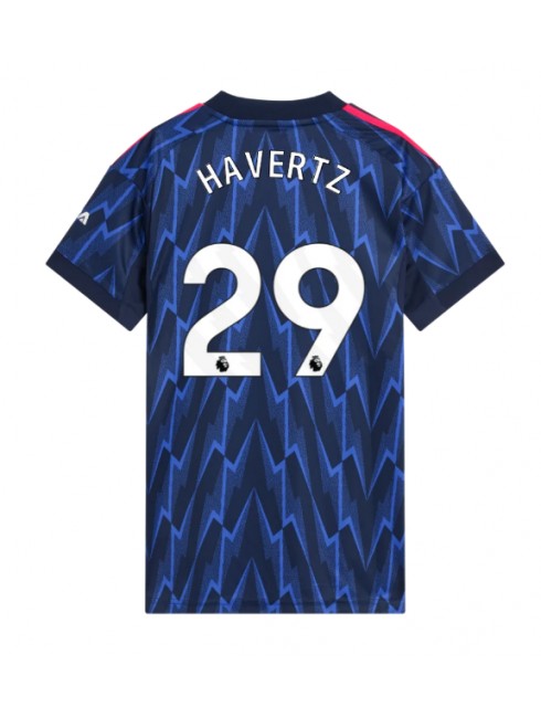 Billige Arsenal Kai Havertz #29 Bortedrakt Dame 2025-26 Kortermet Billige Arsenal Kai Havertz #29 Bortedrakt Dame 2025-26 Kortermet